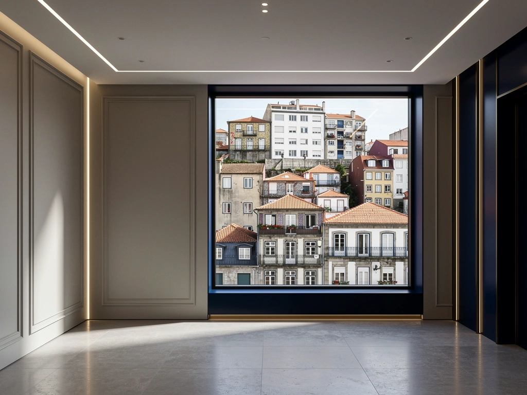 Arquitetura moderna e sóbria